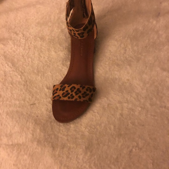 Cheetah Print Sandals - Picture 2 of 2